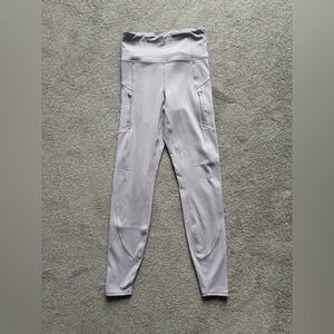 Athleta Rainier Tight in Light Gray